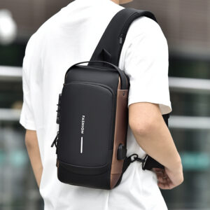 Crossbody Shoulder Bag - USB Charging